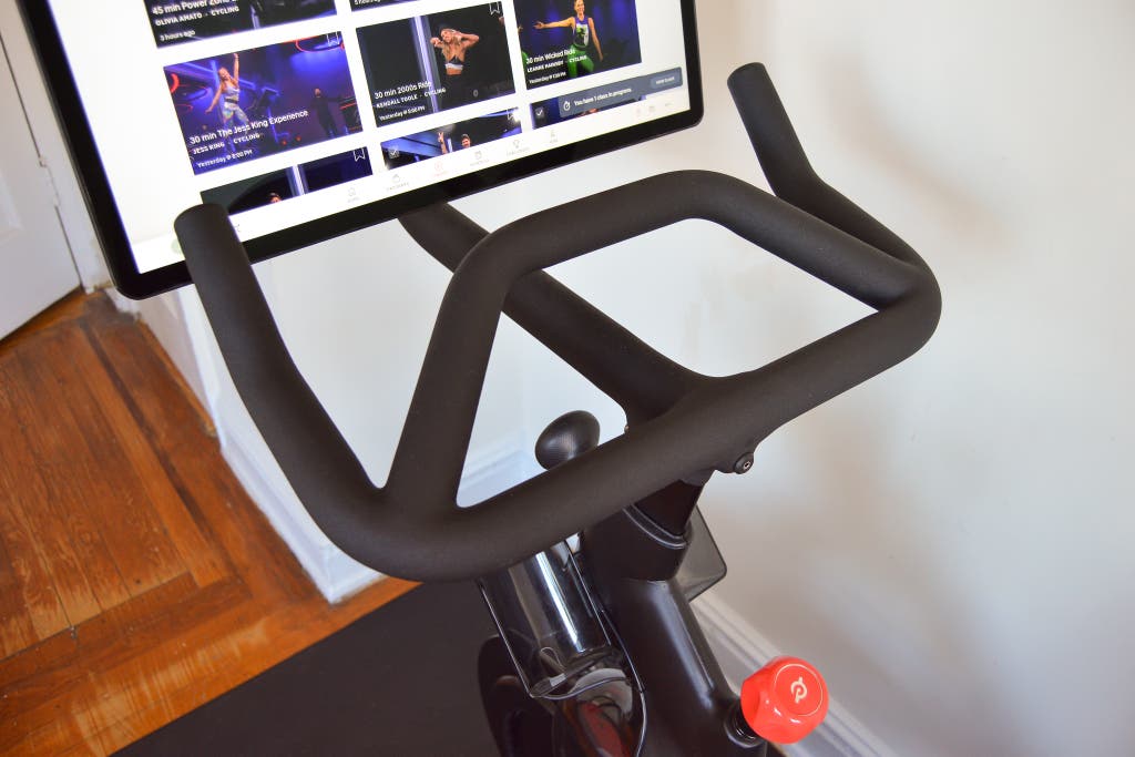 raising peloton handlebars