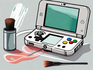 A 3ds xl gaming console